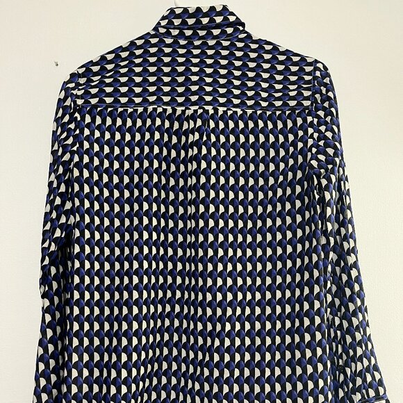 J.Crew Silk/Cotton Shirt Size 0 - Picture 6 of 10